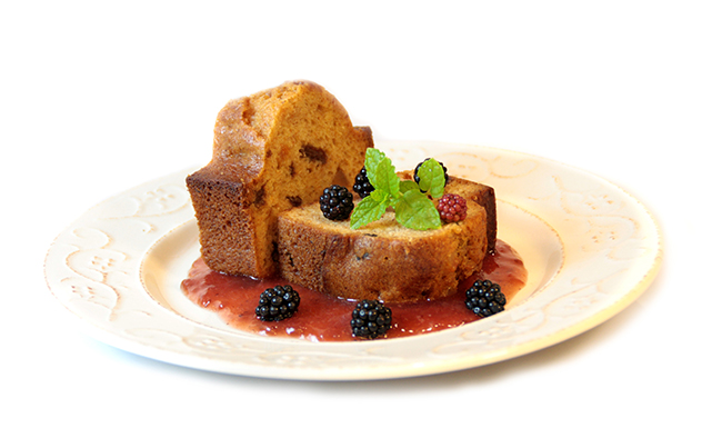 MILHOJAS DE BACALAO CON VINAGRETA DE FRUTOS SECOS