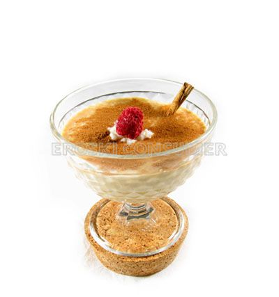 Polos de granada y yogur cremoso