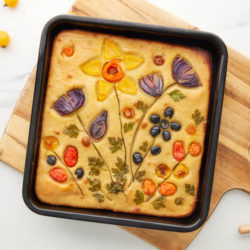 focaccia de verduras Focaccia de verduras
